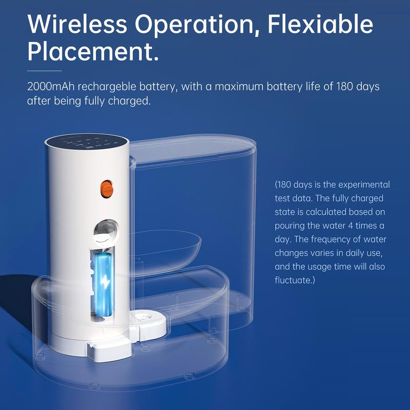Gift for Pets, Smart Pet Water Fountain,Automaticpet Water Dispenser, Pet Feeding Supplies Fordogs & Cats, Pet Drinking Fountain, Dog & Cataccessories,Christmas Gift